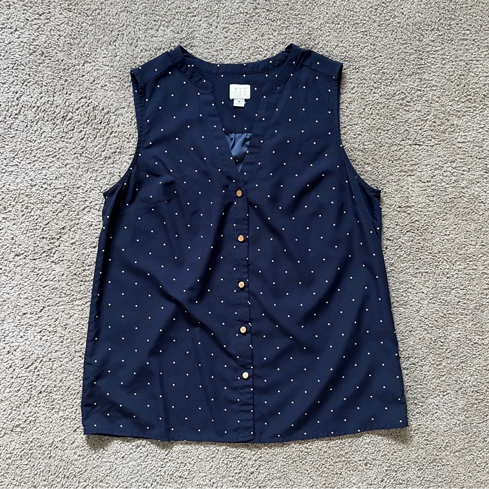 A New Day Sleeveless Blouse